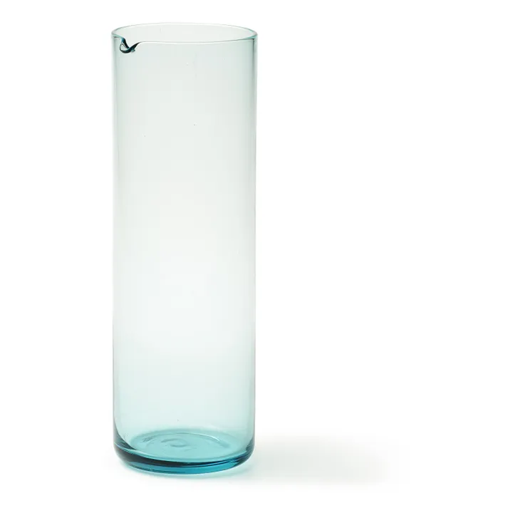 Carafe Bloom | Bleu turquoise- Image produit n°0