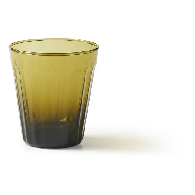 Luca Wine Glass Set - Set of 6 | Olive green