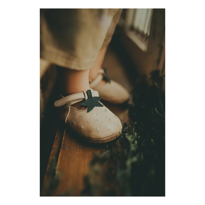 Chaussons Nanoe Nubuck | Rose pêche- Image produit n°1