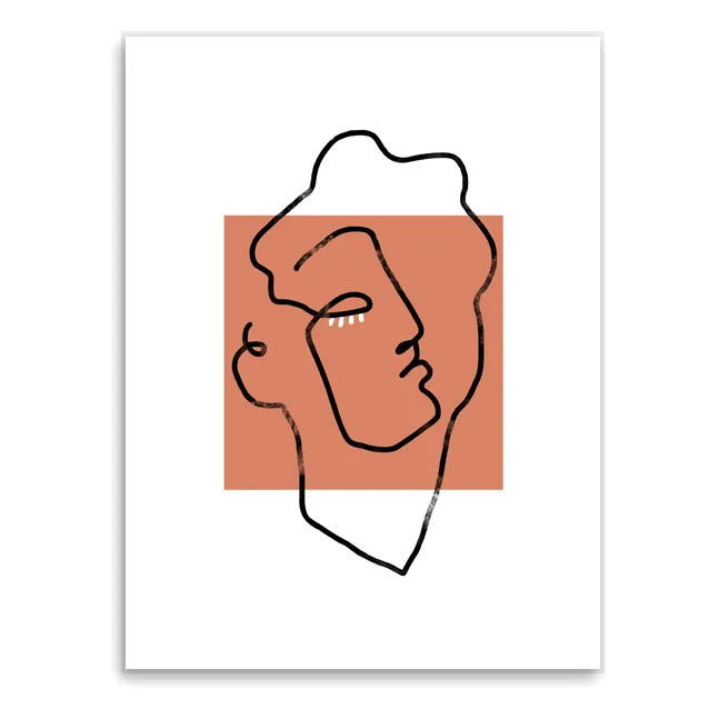Poster Apollon | Terracotta