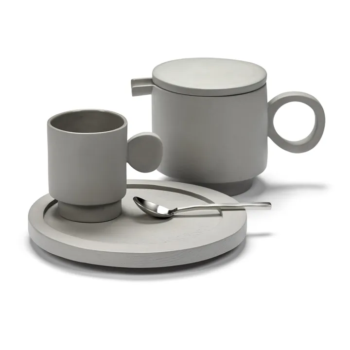 Marteen Baas Espresso Cup | Light grey- Product image n°1
