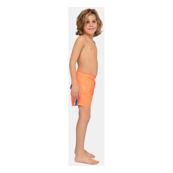 Short de Bain | Orange fluo- Image produit n°1