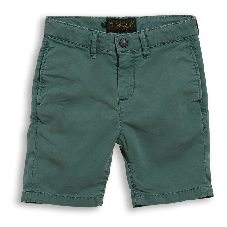 Finger In The Nose Green Allen Chino Bermuda Shorts