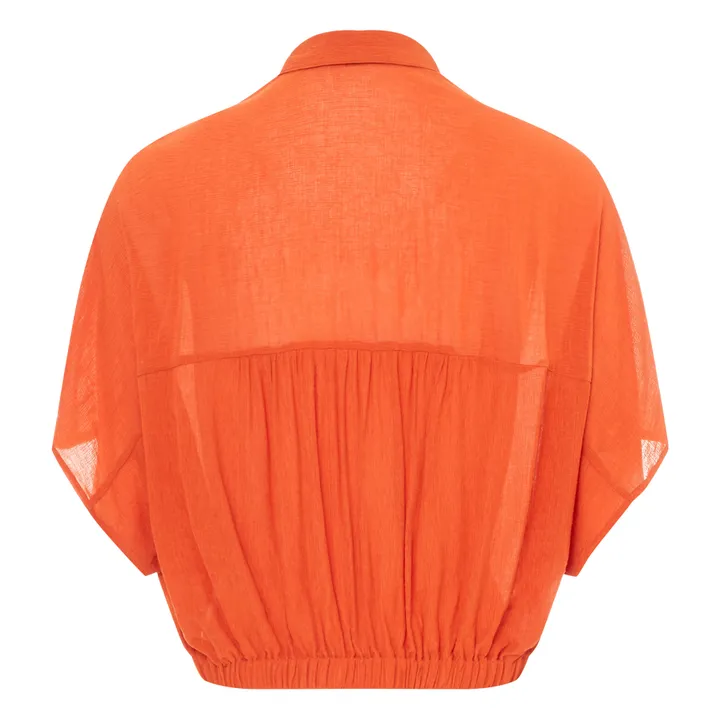Camicia Alfassa | Mandarino- Immagine del prodotto n°5