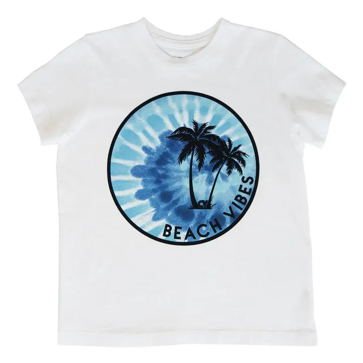 T-shirt Beach Vibes | Blanc- Image produit n°0