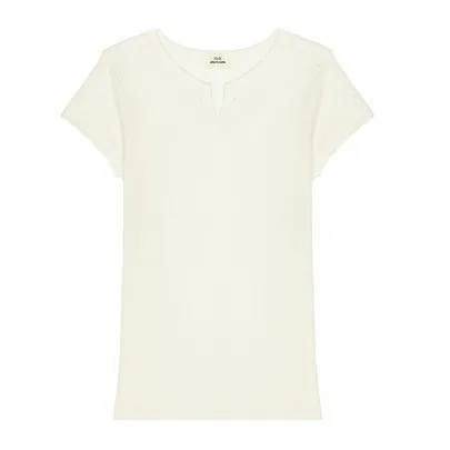 T-Shirt aus Leinen Turbula | Weiß