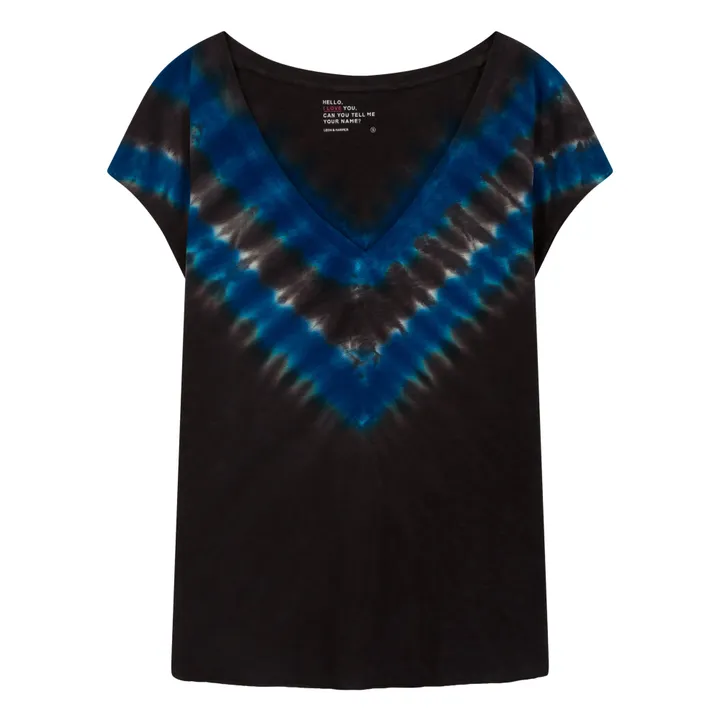 Camiseta Tarou Algodón biológico | Azul Mar- Imagen del producto n°0