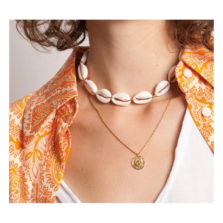 Sparte Necklace | Gold- Product image n°1