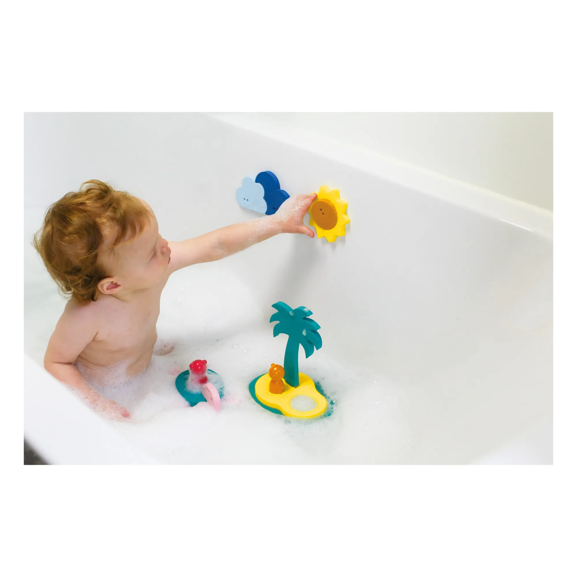 Quut - Puzzle de bain 3D  l'Ile au trésor - 12 pièces (Quut) - Image 2