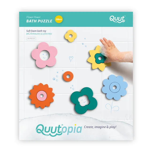 Puzzle de bain Flower Power