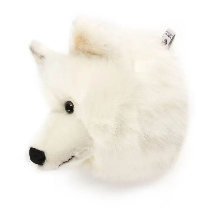White Wolf Head Wall Mount- Product image n°2