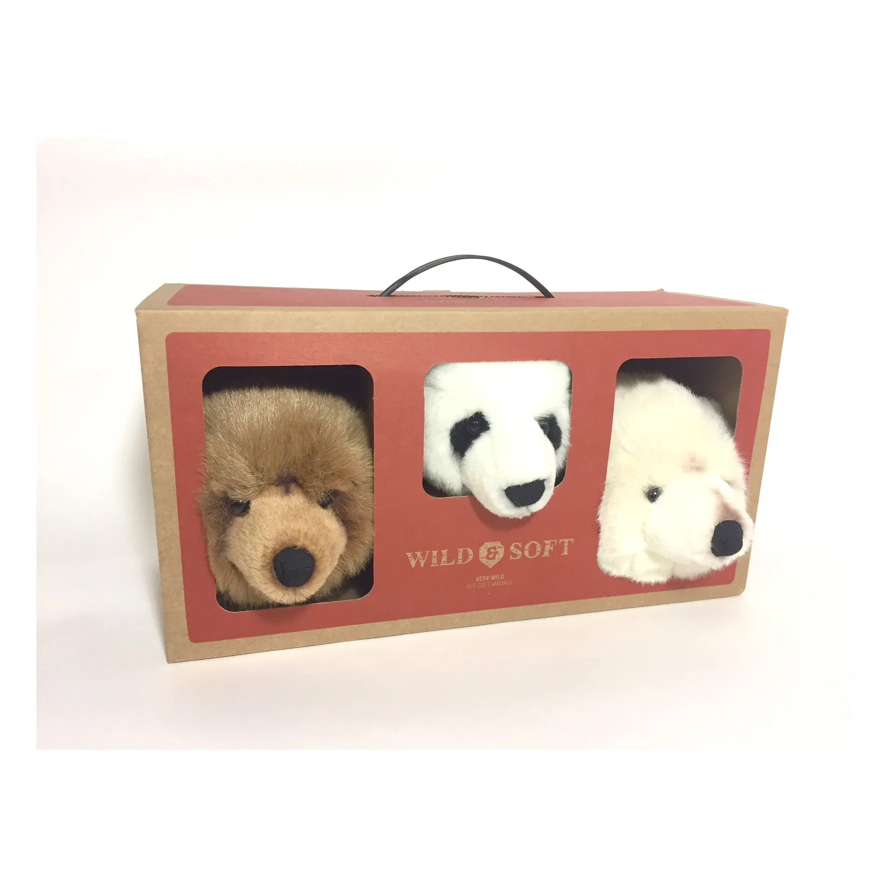 Wild & Soft - Trophées Ours - Set de 3 (Wild & Soft) - Image 1