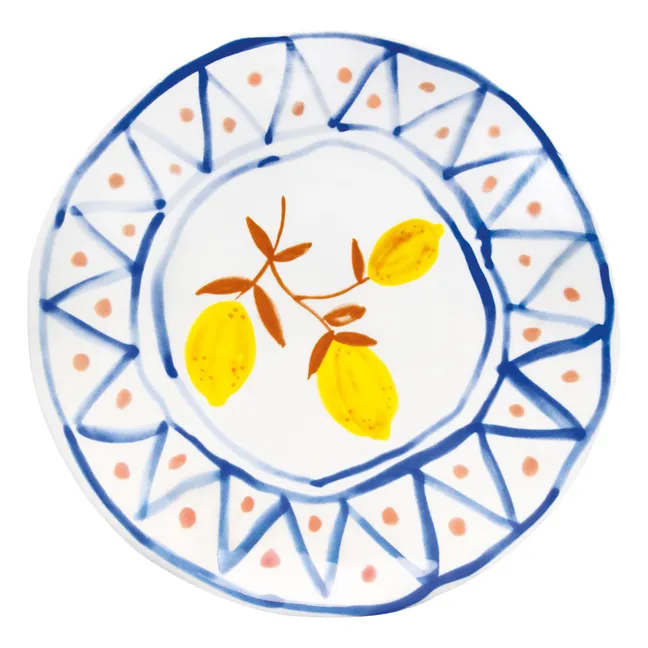 Moroccan Lemon Plates - Set of 4
