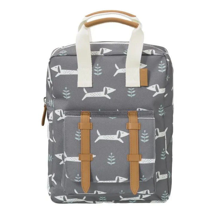 Sausage Dog Backpack | Grey- Product image n°0