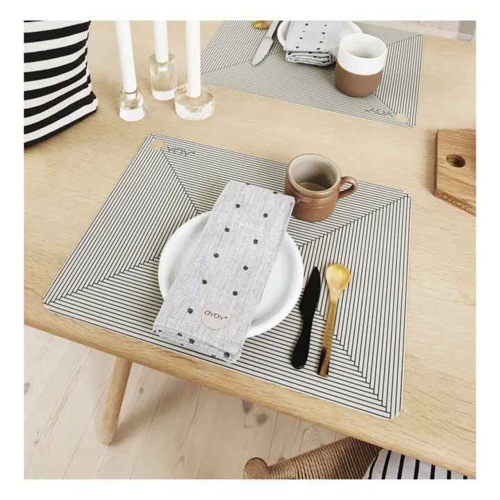 Futo Silicone Placemats - Set of 2 | Sand- Product image n°1