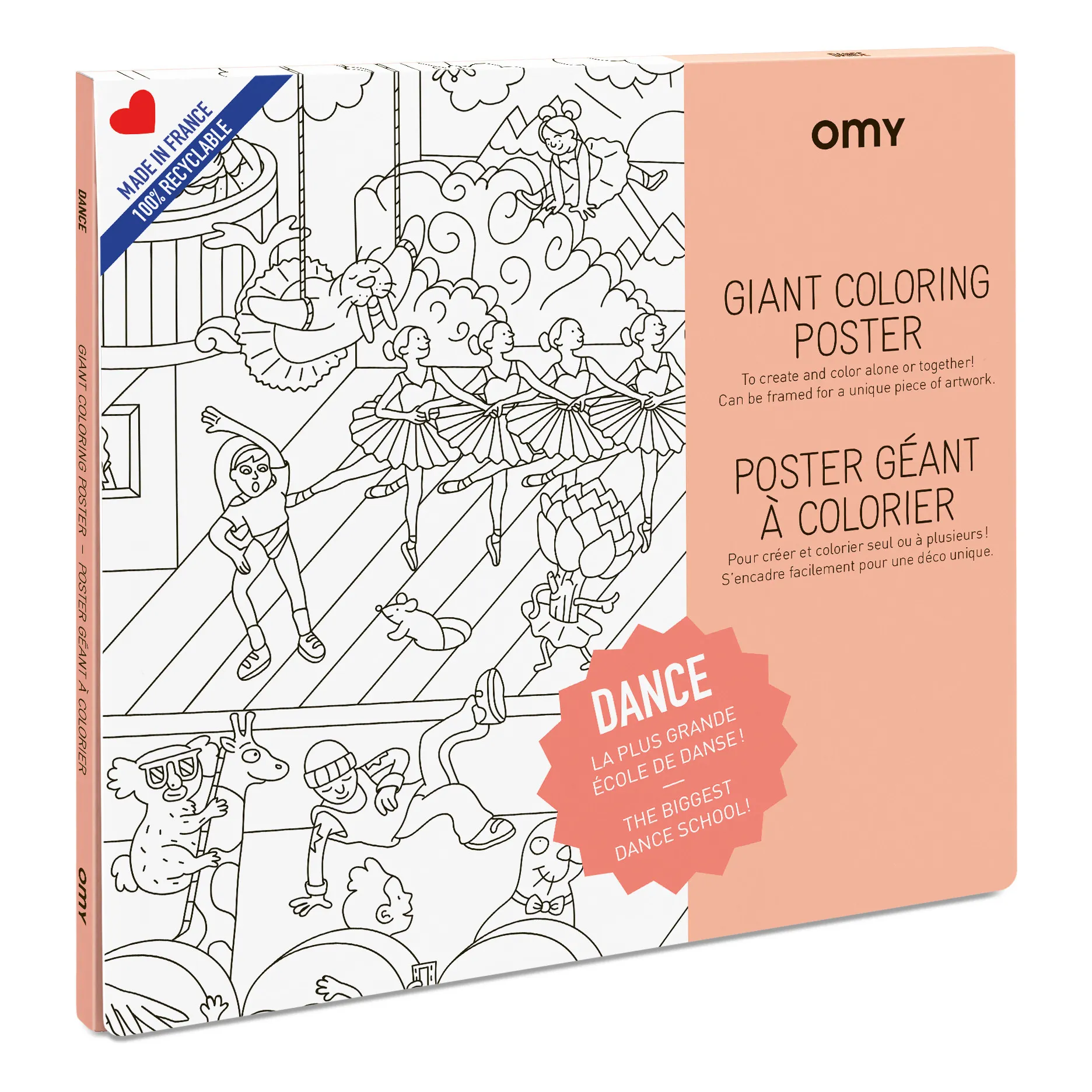 Omy White Dance Giant Poster