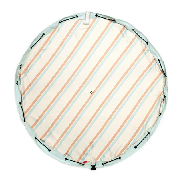 Noomad outdoor bag / mat - Stripes | Light blue