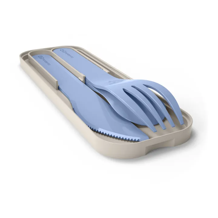 Couverts biodégradables MB Pocket Color | Bleu pâle- Image produit n°1