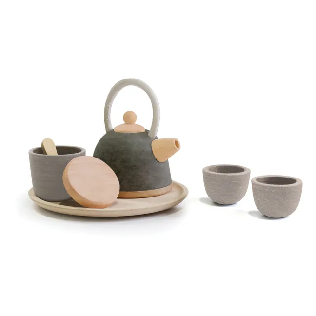 Tee-Set | Grau