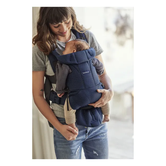 Portabebé Move en mesh | Azul Marino
