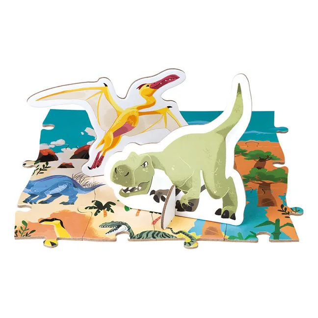 Puzzle educativo Los Dinosaurios - 200 piezas
