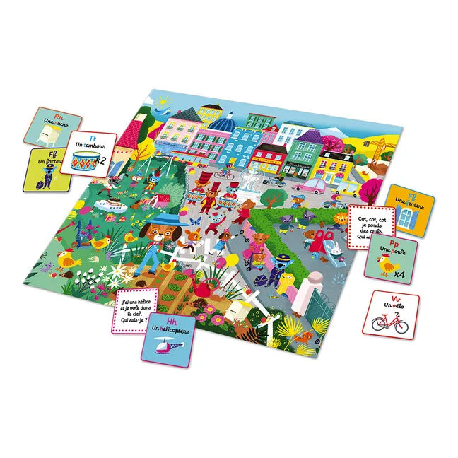 Jeu d'observation Lettres