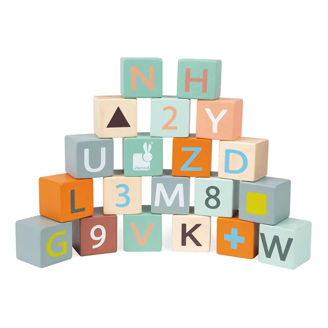 Abakus-Wagen und seine 20 Würfel