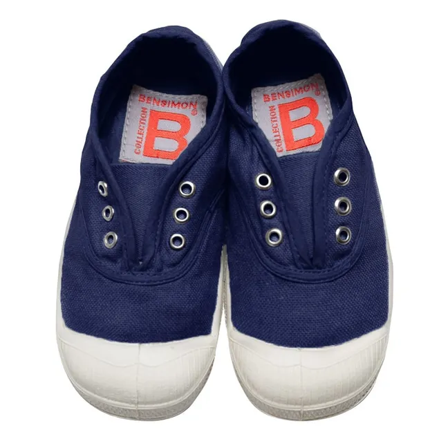 Elly Vegan Sneakers | Navy blue