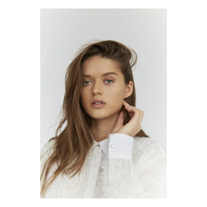 Camisa Dolton Plumette | Blanco- Imagen del producto n°4