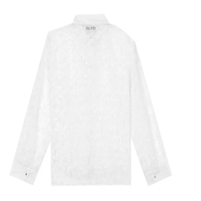 Camisa Dolton Plumette | Blanco- Imagen del producto n°6