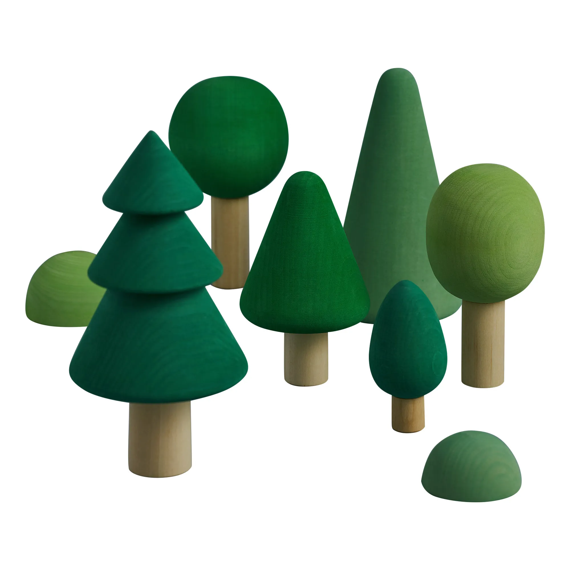 Lot De 8 Mini Chevalets En Bois De Hêtre - Petits Chevalets Pour Exposition De Tableaux, Photos, Cartes - Finition Bois Naturel - Idéal Décoration Et Présentation