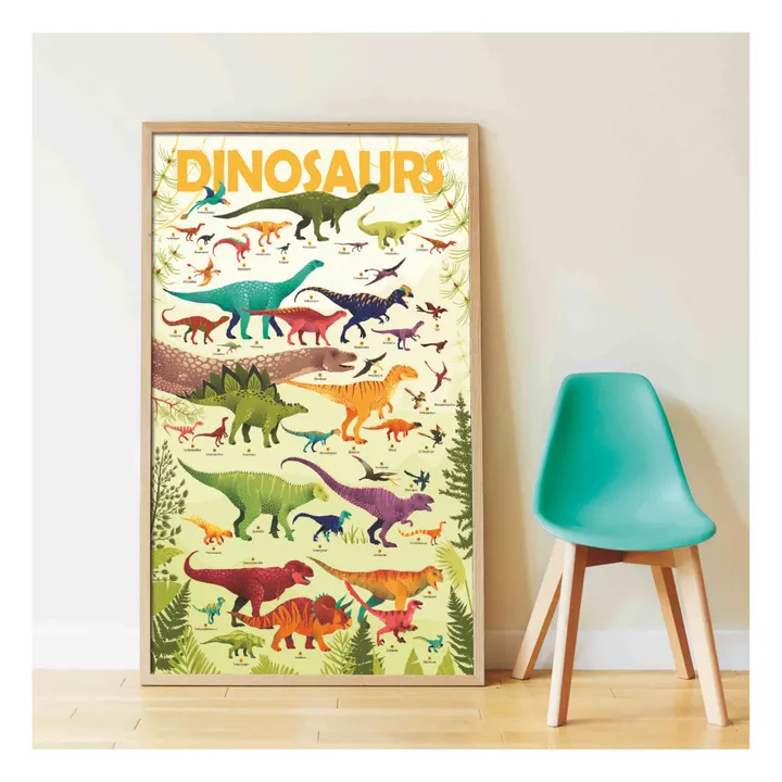 Poster sticker Dinosaures- Image produit n°1