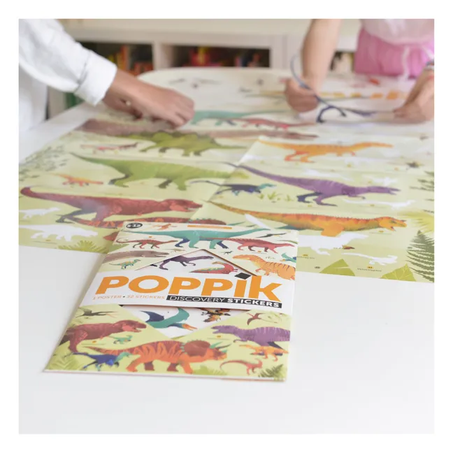 Poster sticker Dinosaures