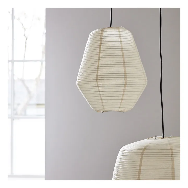 Bidar Paper Lampshade | Sand- Product image n°2