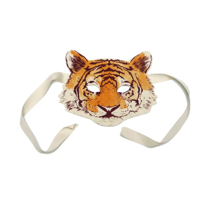 Masque en feutre Tigre | Orange