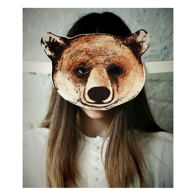 Bear Felt Mask | Brown