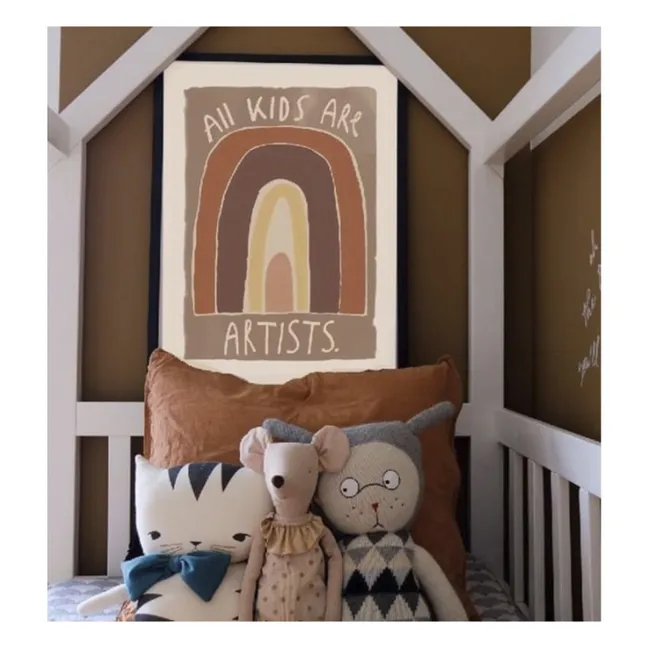 Kids Are Artists Large Poster