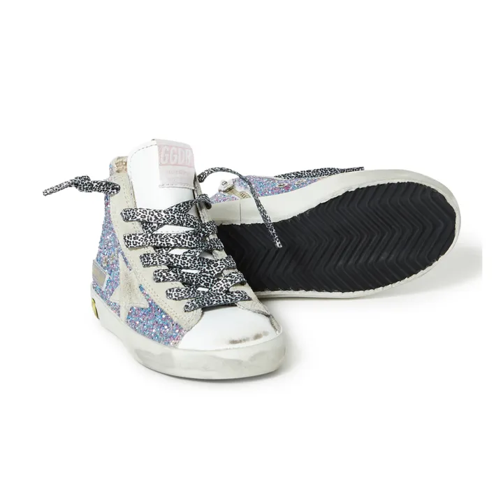 Sneakers mit Pailletten Francy | Violett- Produktbild Nr. 2