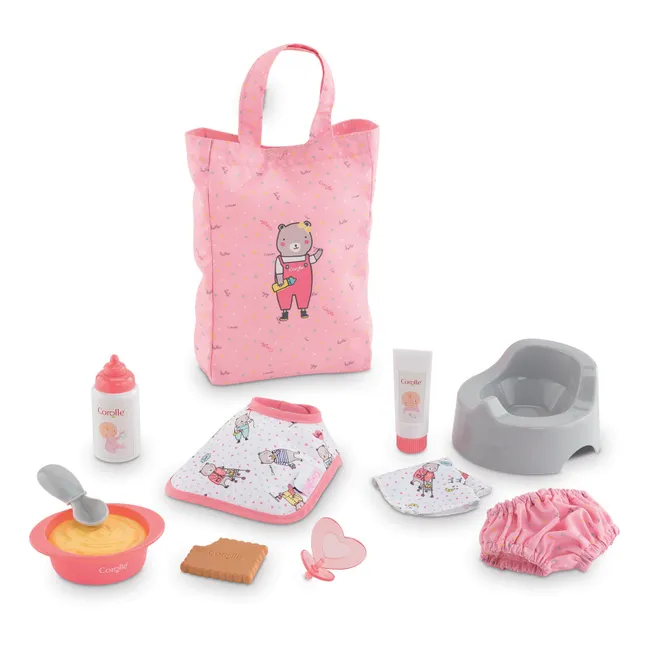 Caja de accesorios Bebé Corolle - Set de 11 piezas