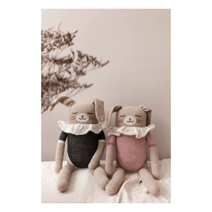 Bunny Knit Toy | Pink- Product image n°2