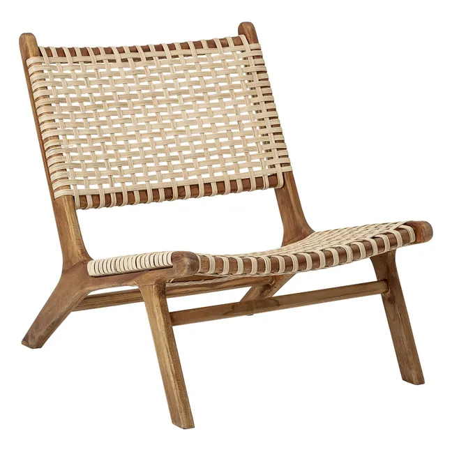 Sillón Keila en teck