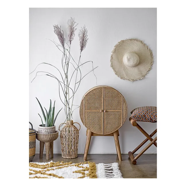 Cabinet rond Otto en cannage