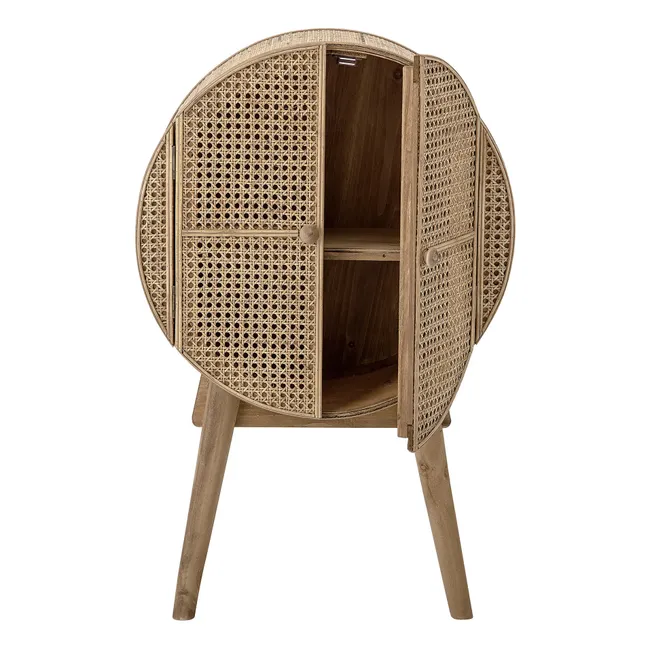 Cabinet rond Otto en cannage