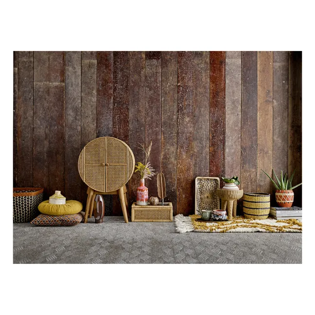 Cabinet rond Otto en cannage
