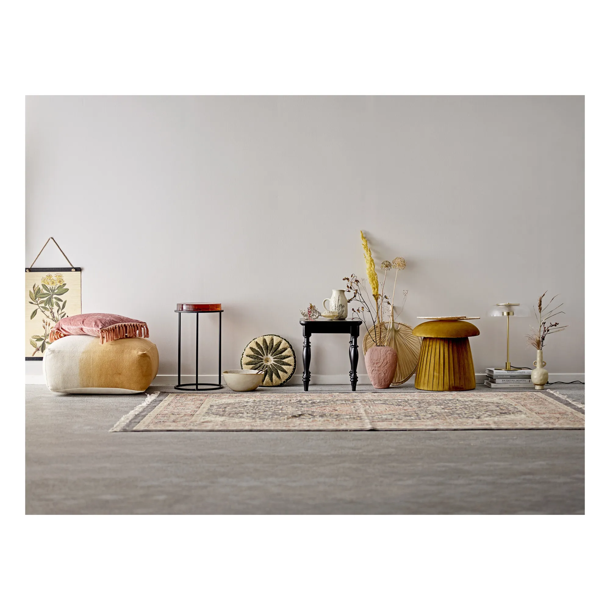 Pouf Roberta | Marron- Image produit n°2