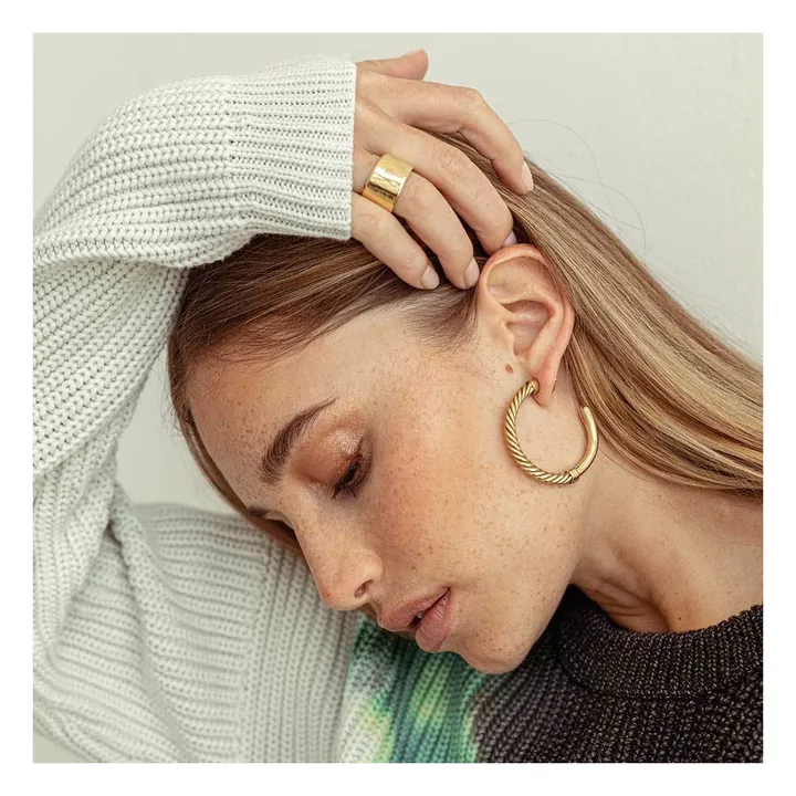 Uzi Earrings | Gold- Product image n°2