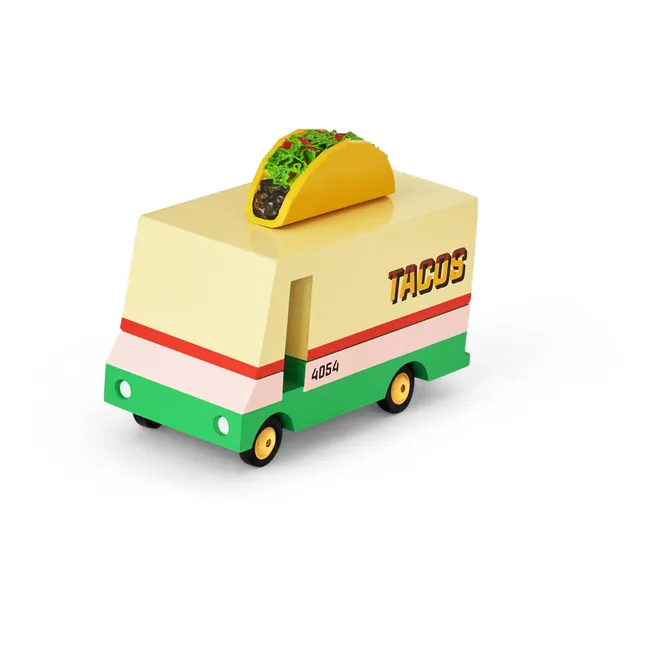 Auto Tacos aus Holz