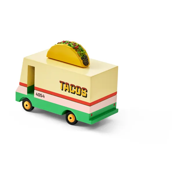 Auto Tacos aus Holz