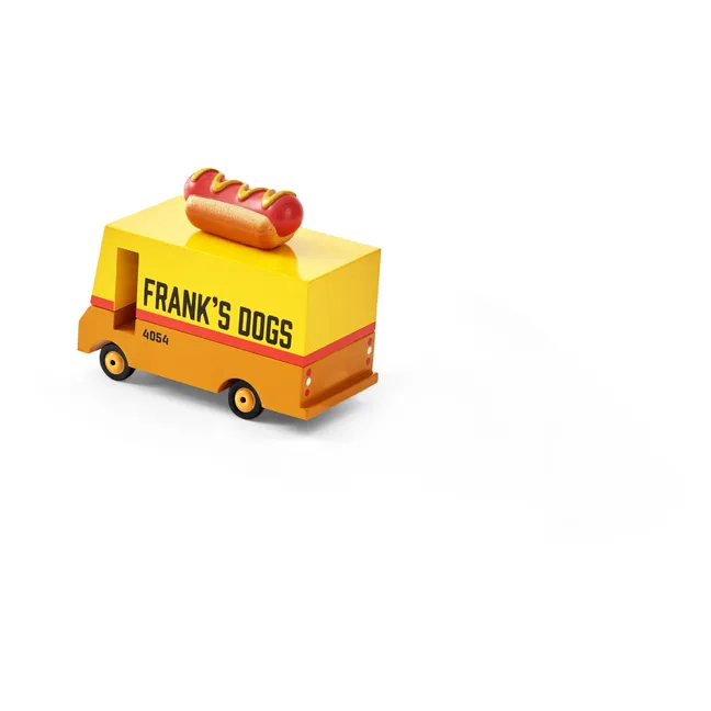 Food Truck Hot Dog de madera