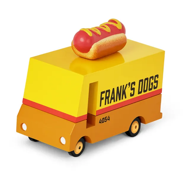 Wooden Hot Dog Van
